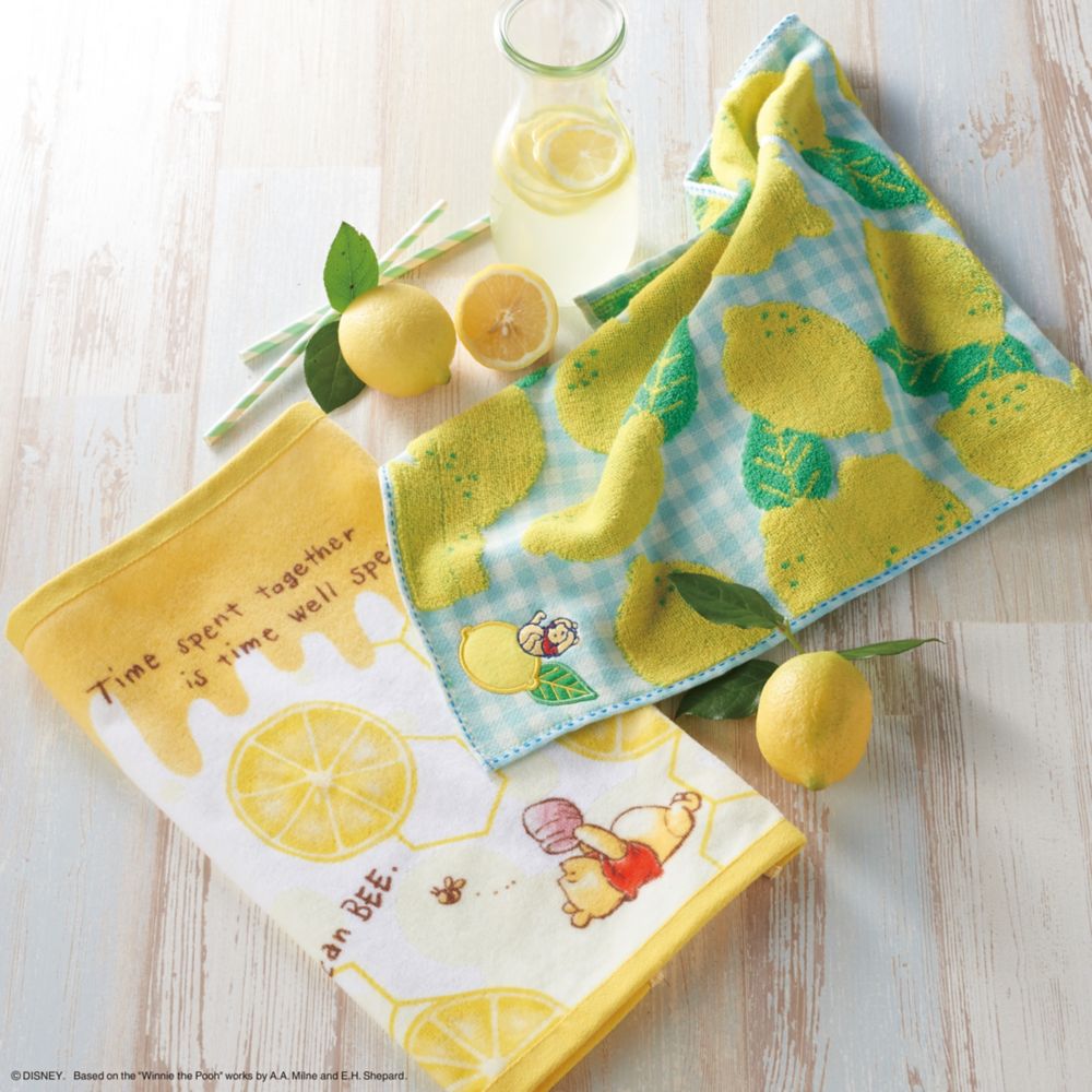 公式 ショップディズニー くまのプーさん タオルギフト ウォッシュタオル フェイスタオル バスタオル 4枚セット ウィズシトラス