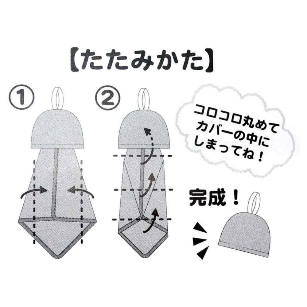 ミッキーマウス マイクロループタオル コロコロ/ミッキー