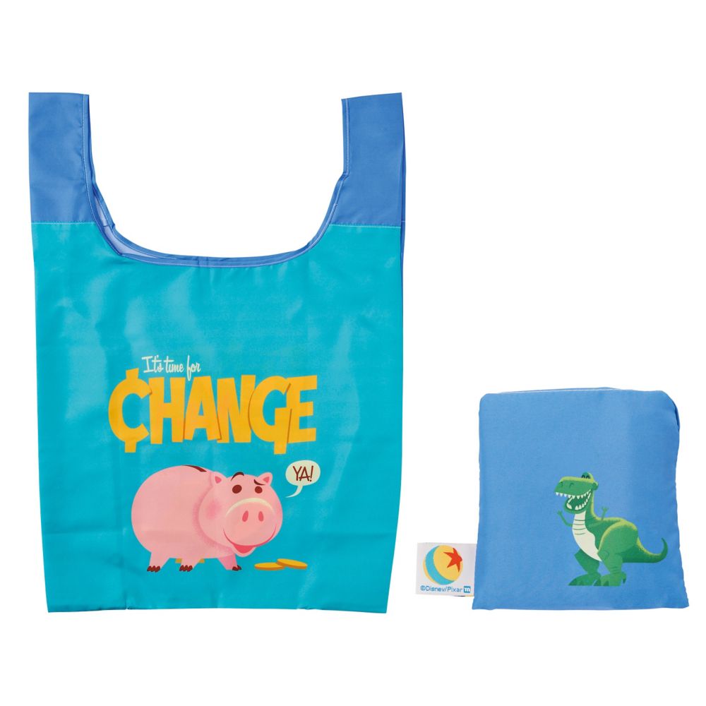 公式 ショップディズニー トイ ストーリー ハム レックス エコバッグ ハローブルー