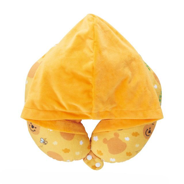 くまのプーさん フード付きネックピロー リラックス/プー