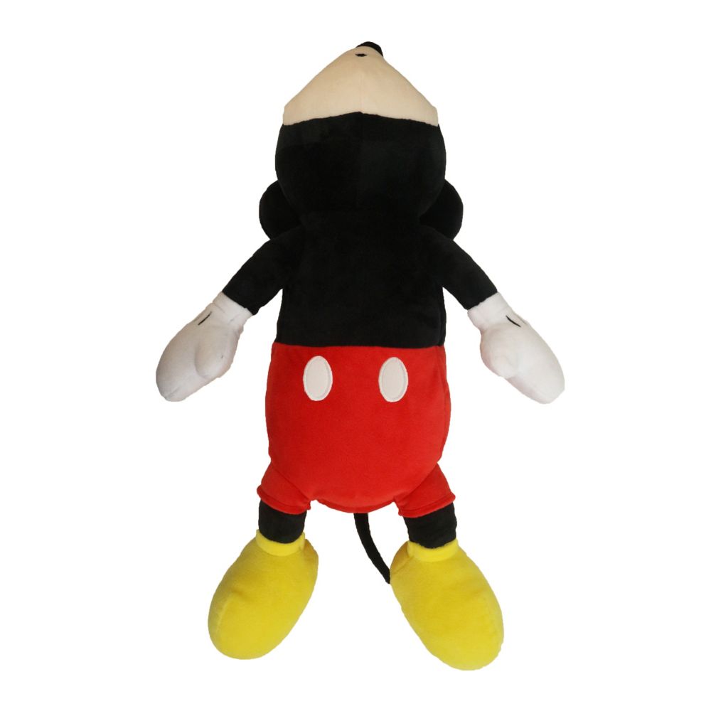 ミッキーマウス ダイカットクッション スリープレッド