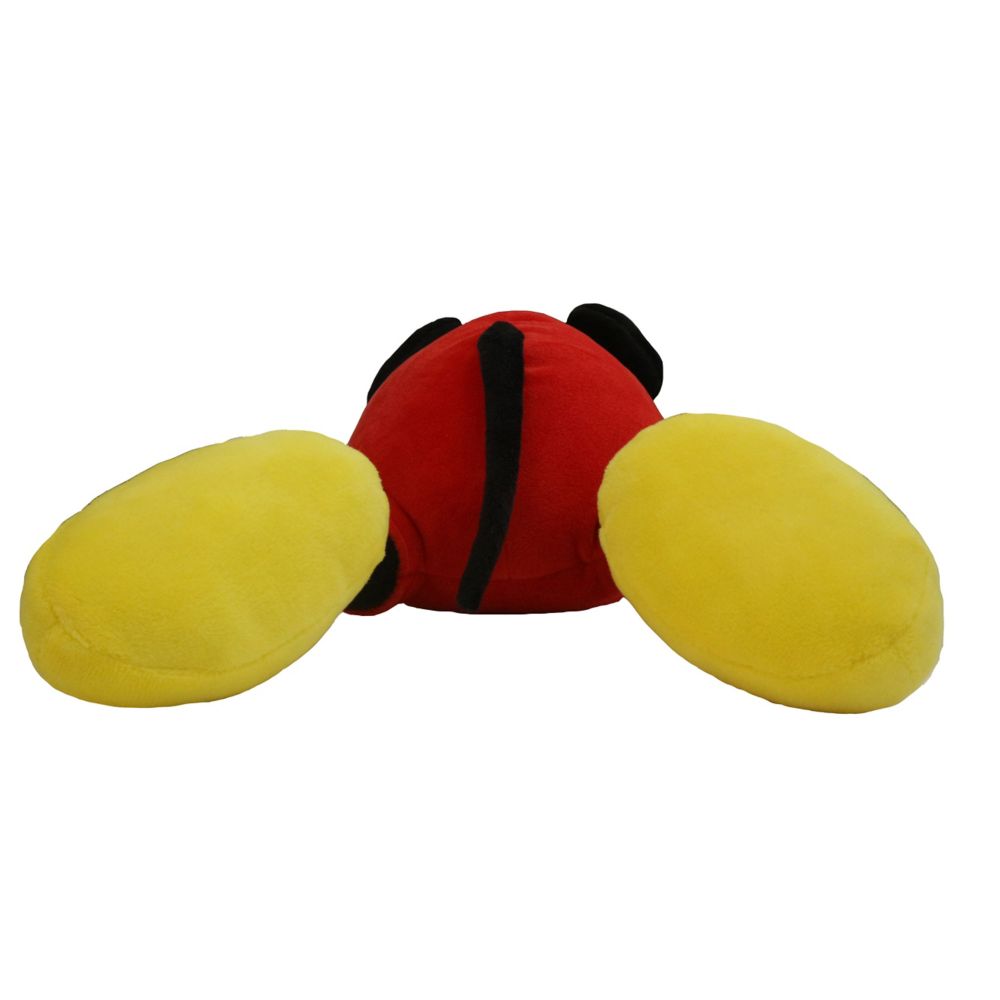 ミッキーマウス ダイカットクッション スリープレッド