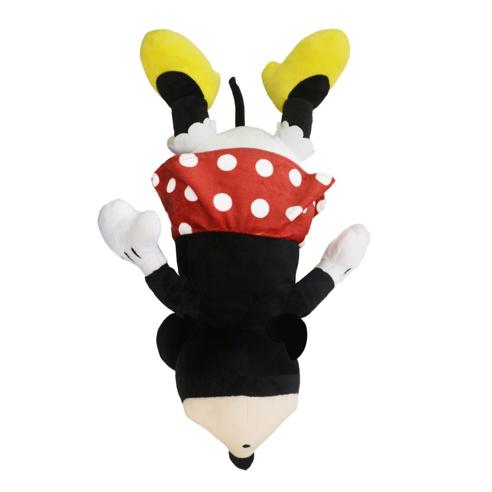 ミニーマウス ダイカットクッション スリープピンク