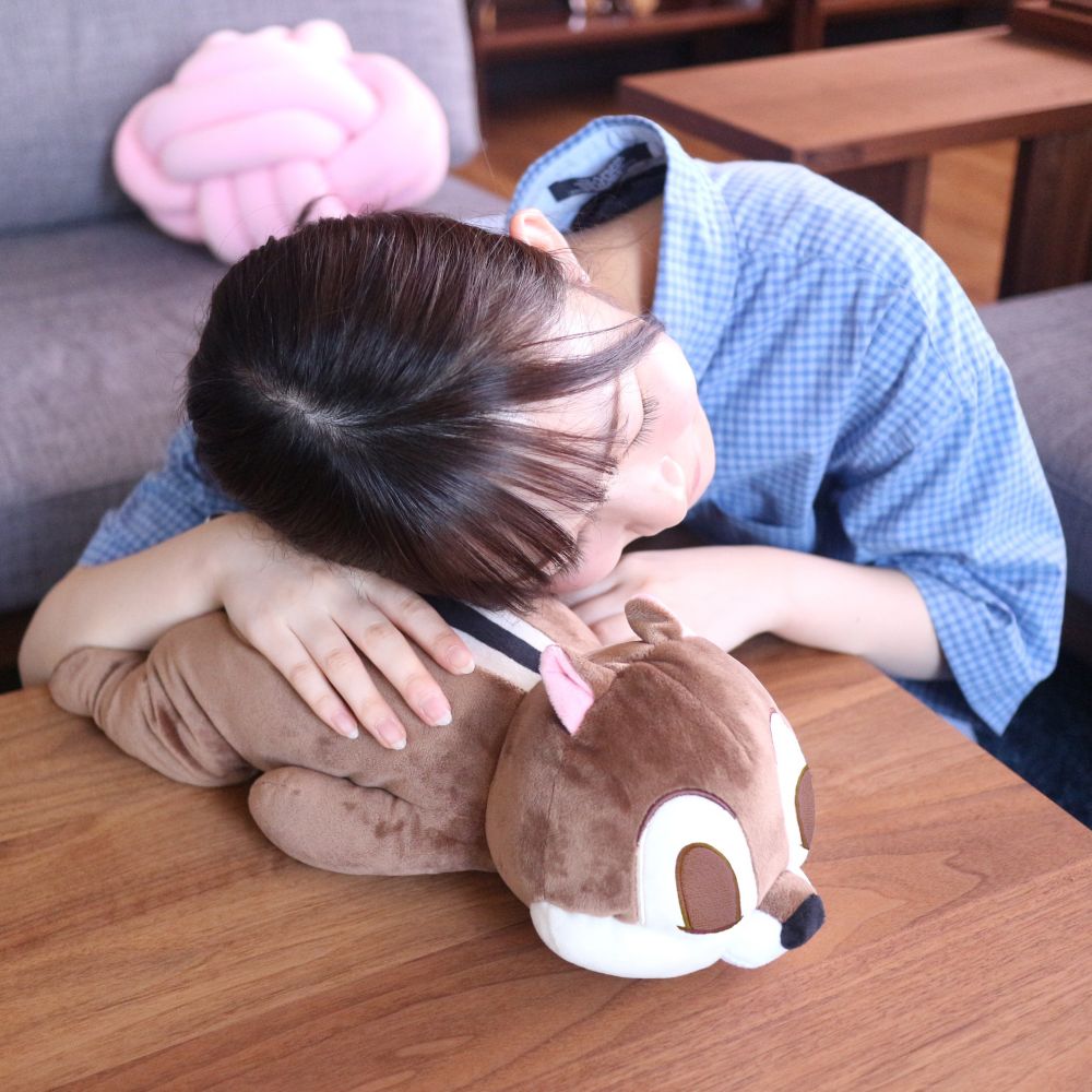 チップ ダイカットクッション スリープブラウン