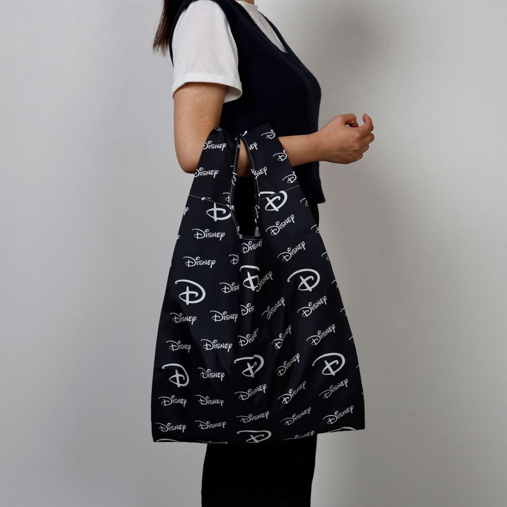 エコバッグ ブラックシンプルロゴ【Disneystore.jp限定商品】