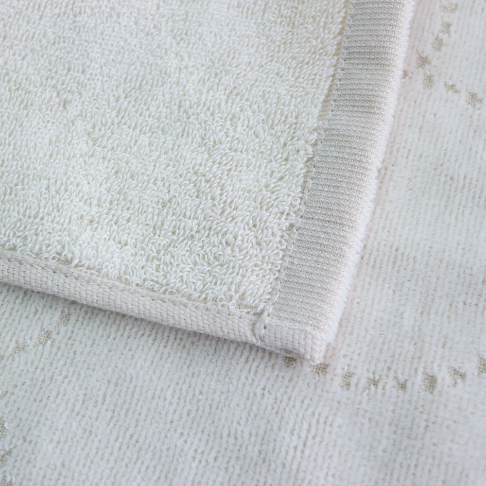 ミッキーマウス ウォッシュタオル シンプルアイボリー