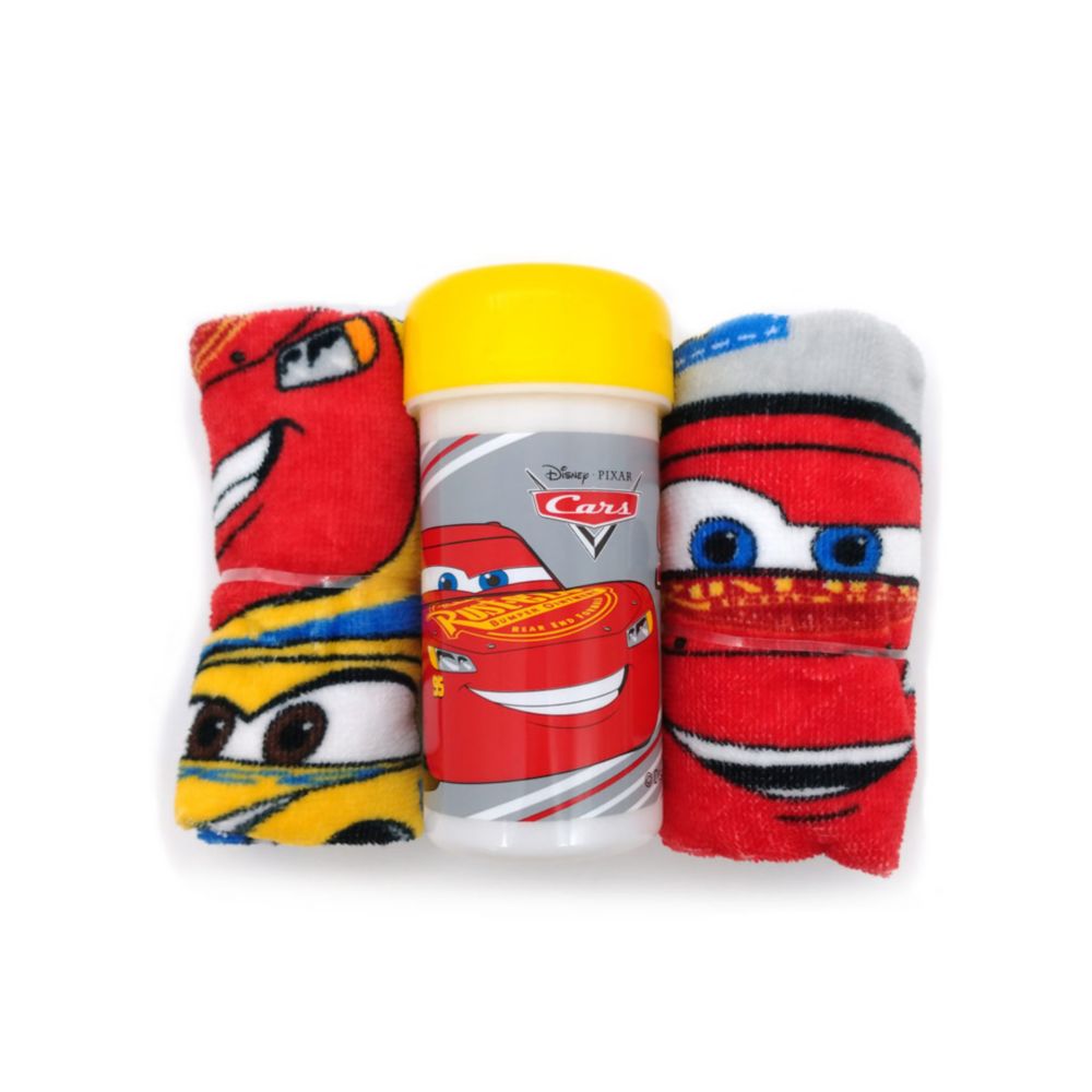 カーズ ハンドタオル2枚組 チェックモーター