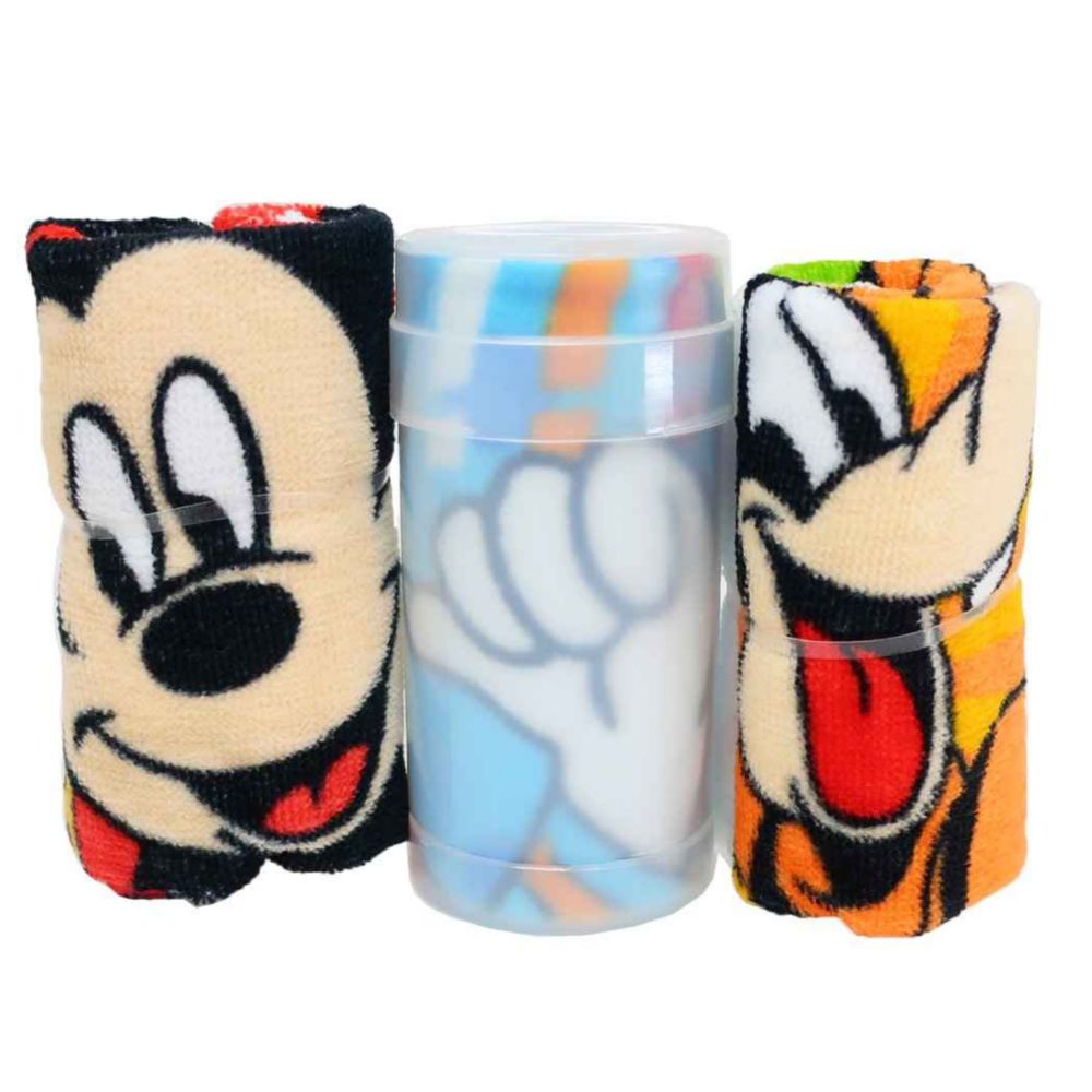 ミッキー＆フレンズ ハンドタオル3枚組 トゥルーボーイズ