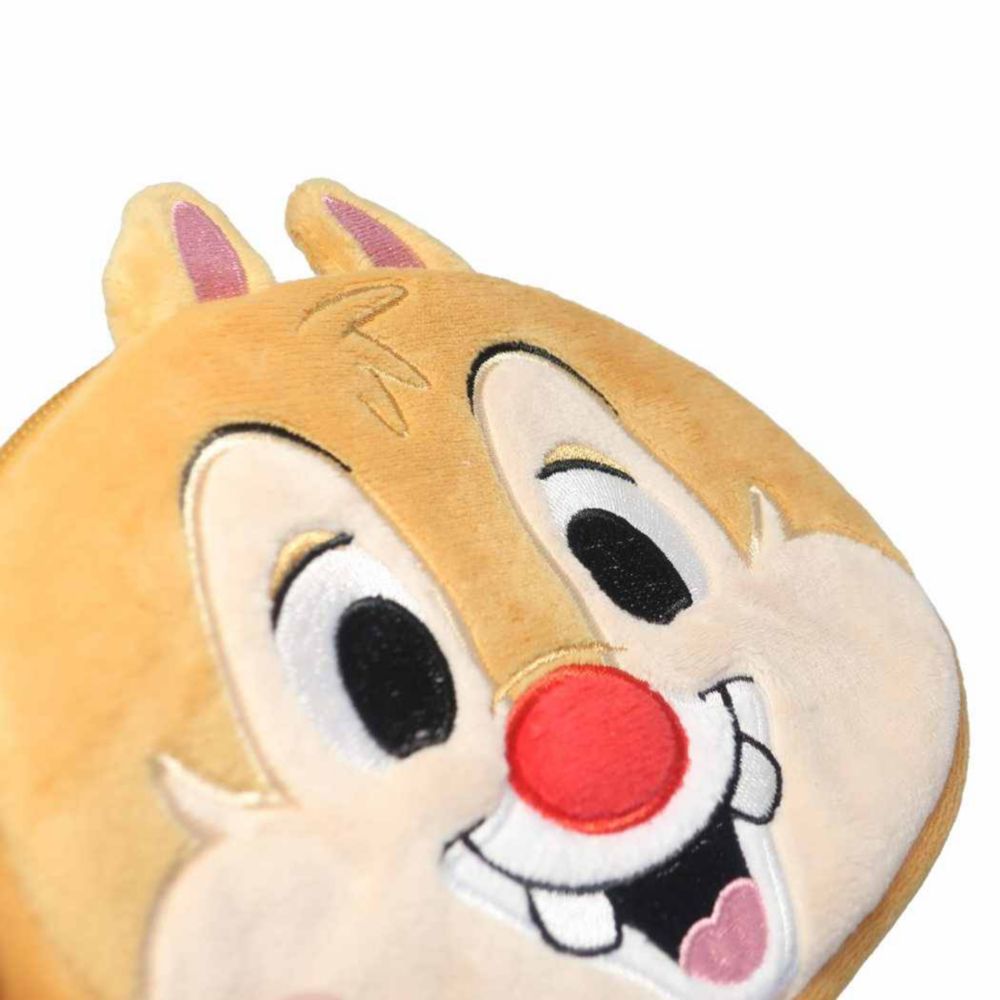 チップ＆デール フェイスポケットポーチ スイートベージュ