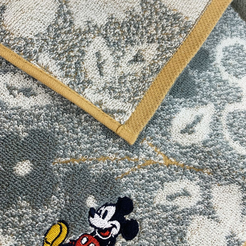ミッキーマウス ミニタオル ナチュラリーフ