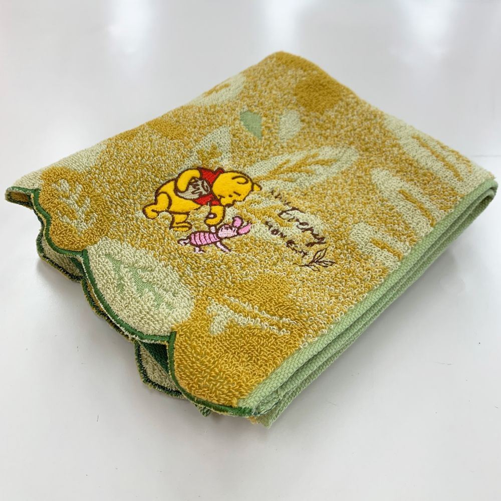 くまのプーさん フェイスタオル ナチュラハニー