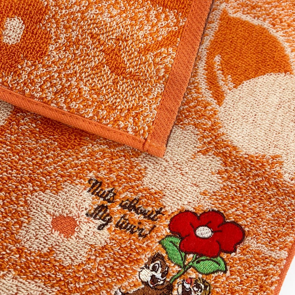 チップ＆デール ミニタオル ナチュラナッツ