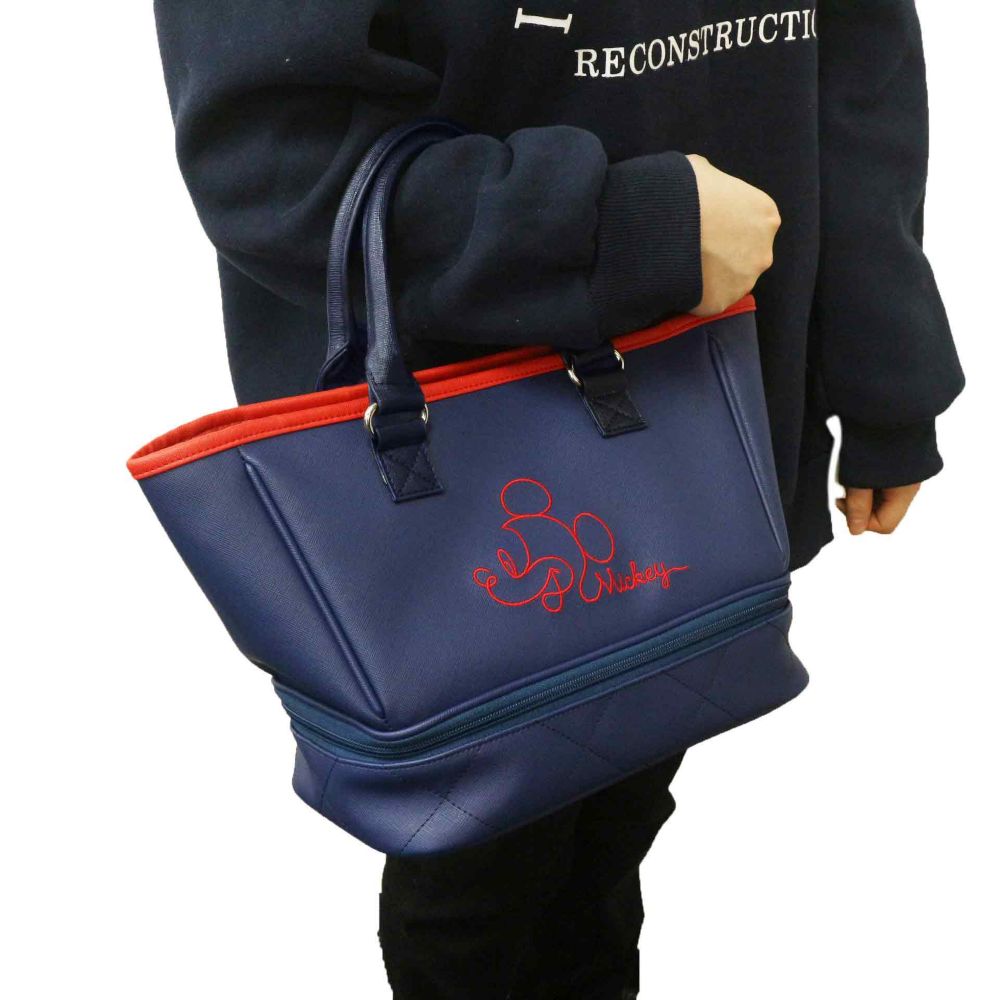 ミッキーマウス トートバッグ ラインスケッチ