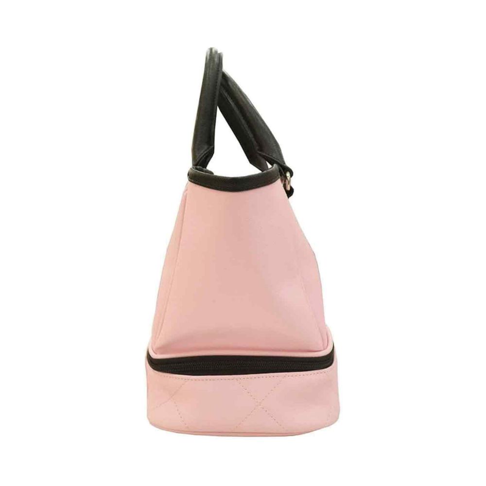 ミニーマウス トートバッグ ラインリボン