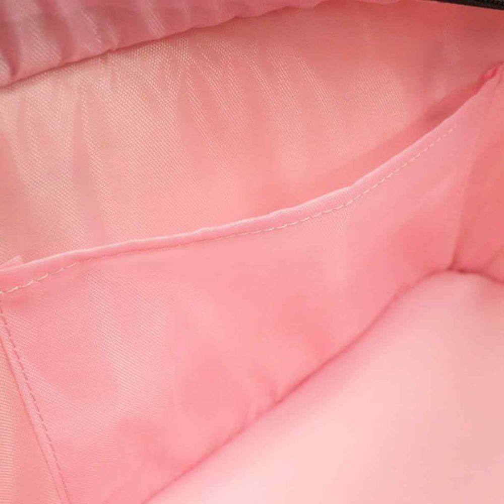 ミニーマウス トートバッグ ラインリボン