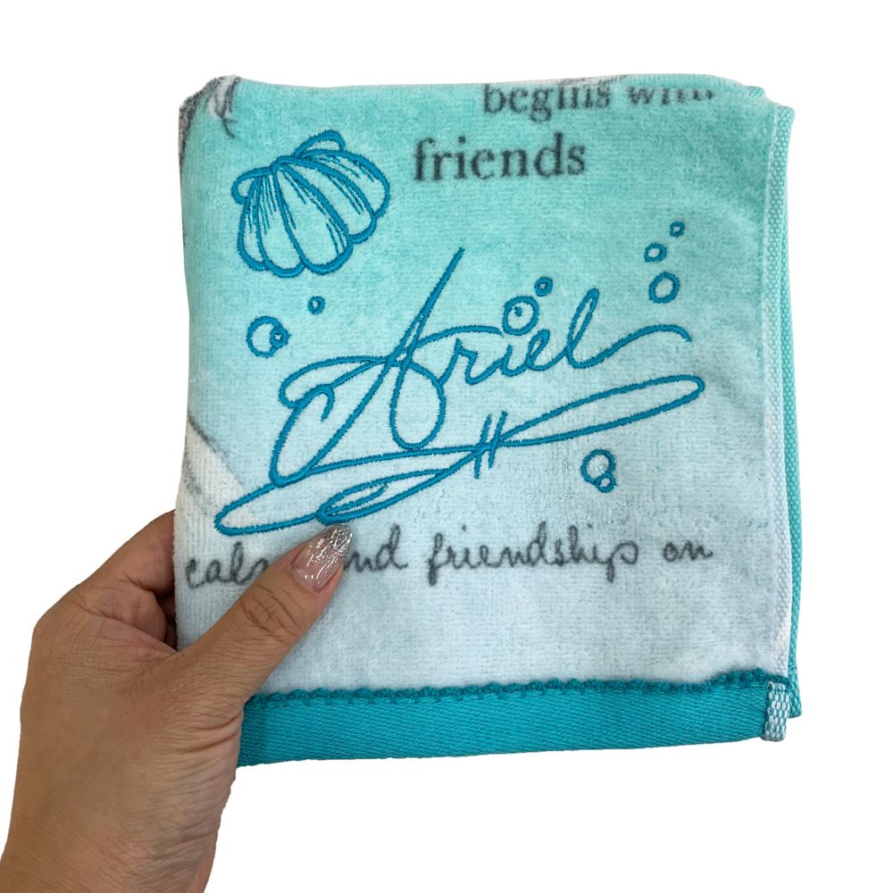 リトルマーメイド アリエル ウォッシュタオル メロウラグーン