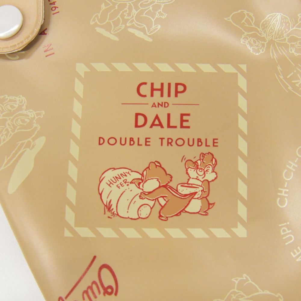 チップ＆デール フタ付きキャリーポーチ ポップポップナッツ