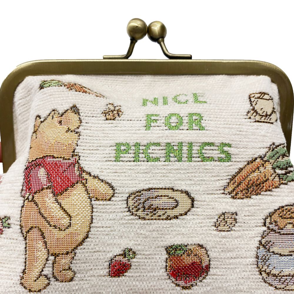 くまのプーさん 口金ポーチ ナイスフォーピクニック