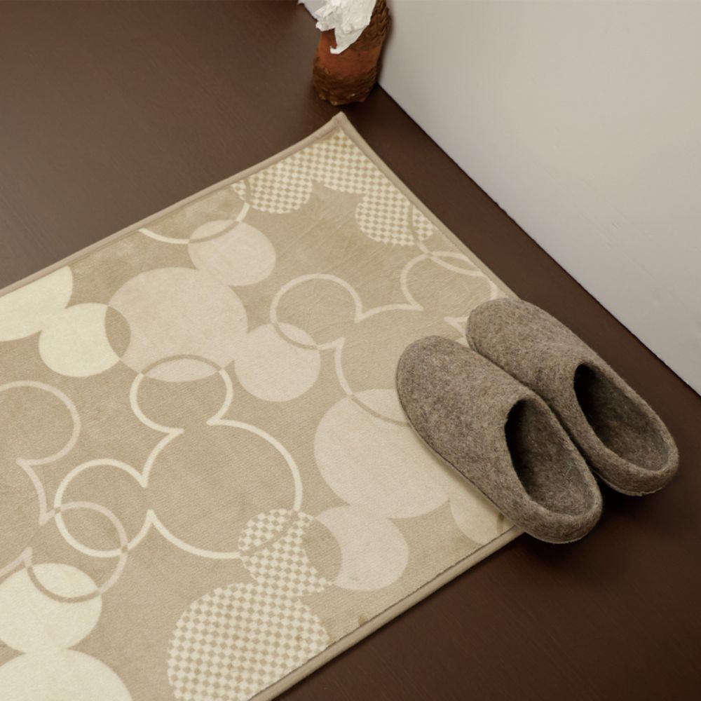 ディズニーデザイン ラグ（小） シンプルシルエット