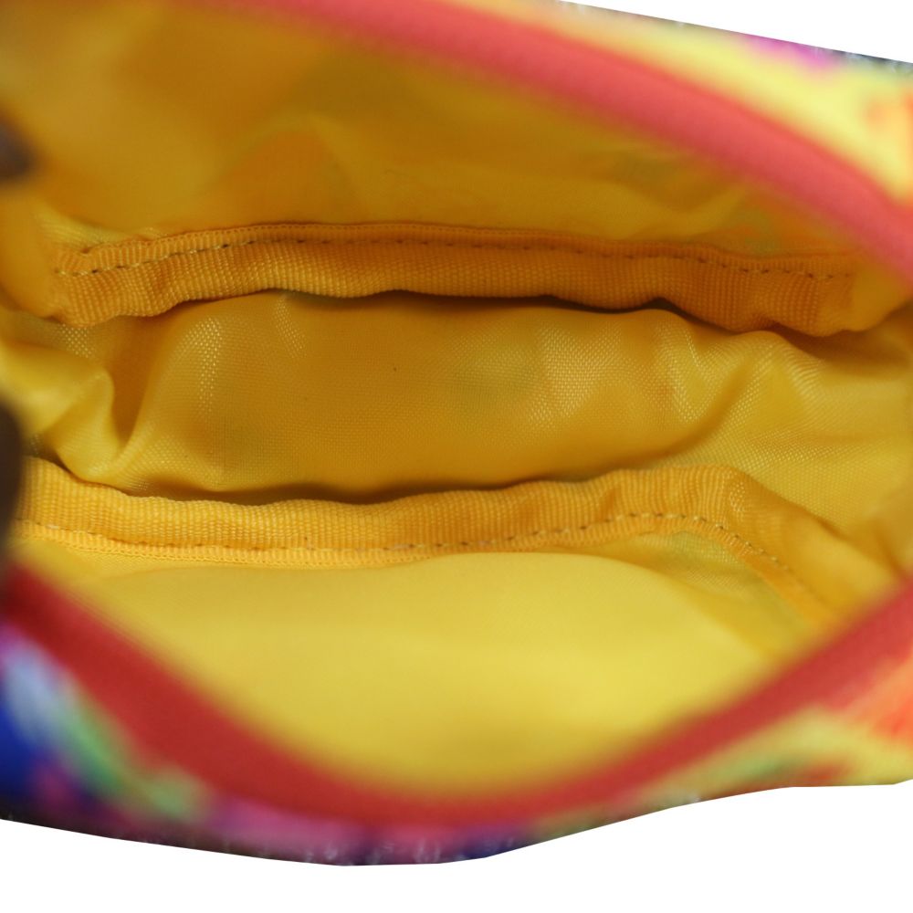 ミッキーマウス コンパクトポーチ イエロースマイル