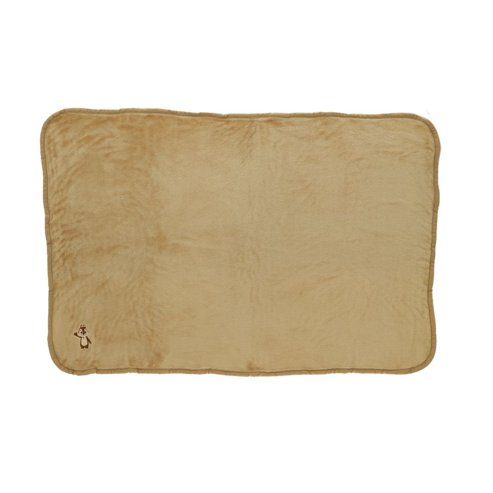 チップ＆デール マスコット巾着付きブランケット チップ/ふわふわ