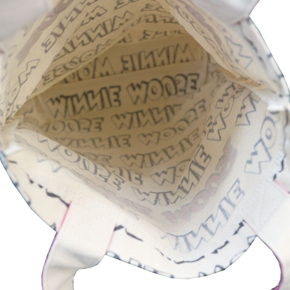 ミニーマウス トートバッグ スタンダードロゴ/ミニー