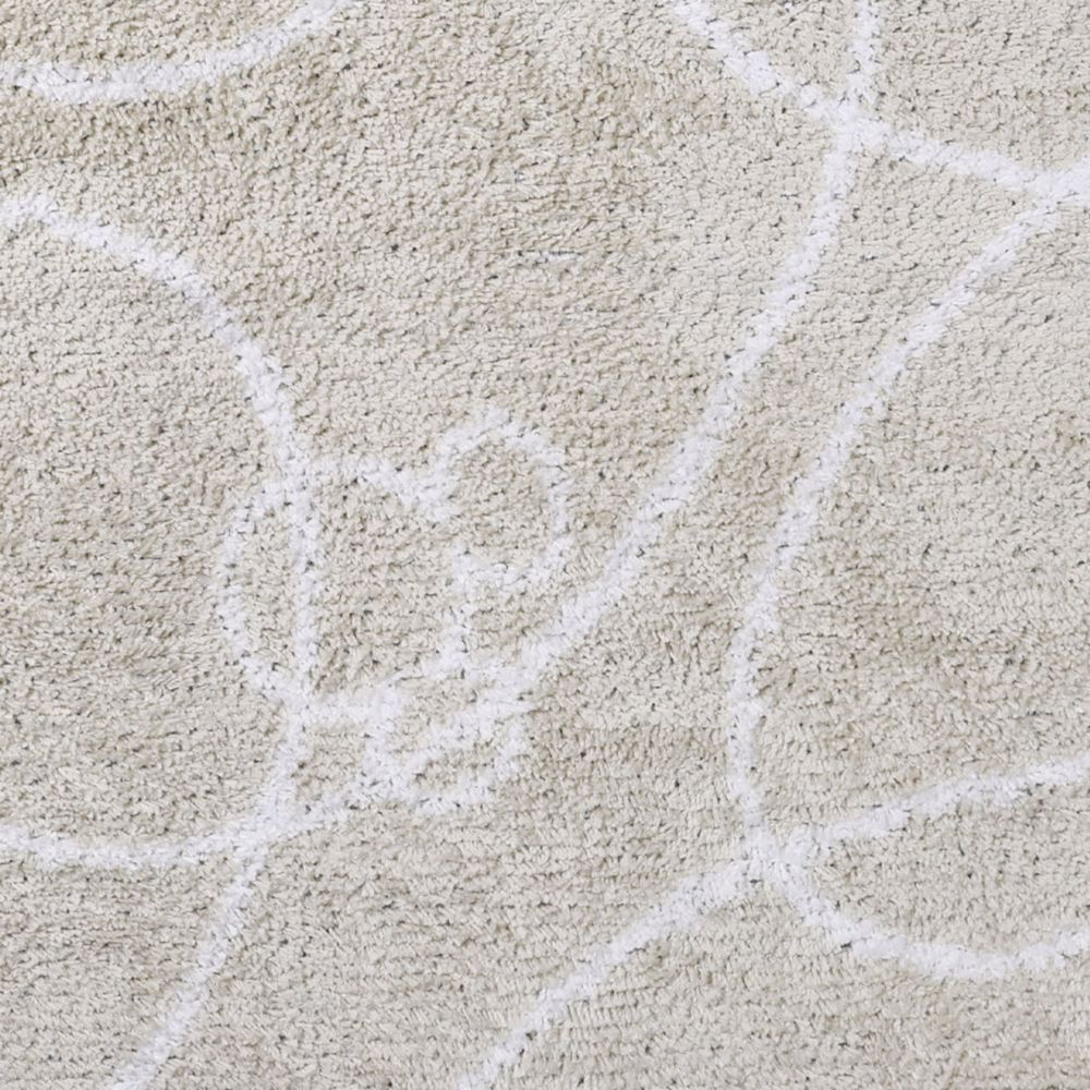 ミッキーマウス ラグマット(中) ラインシェイプ