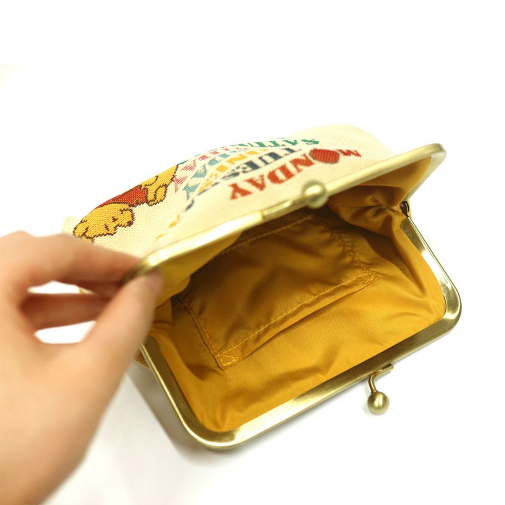 くまのプーさん 口金ポーチ ウィークリー