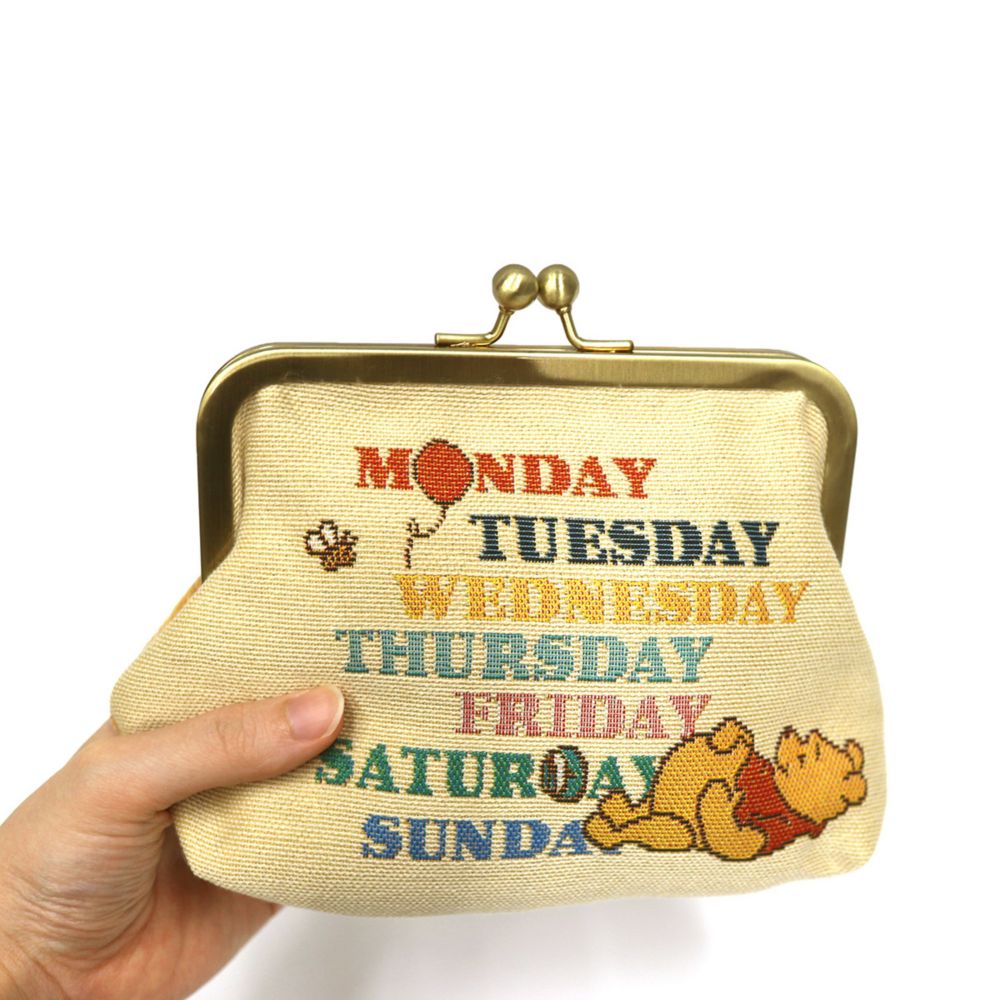 くまのプーさん 口金ポーチ ウィークリー