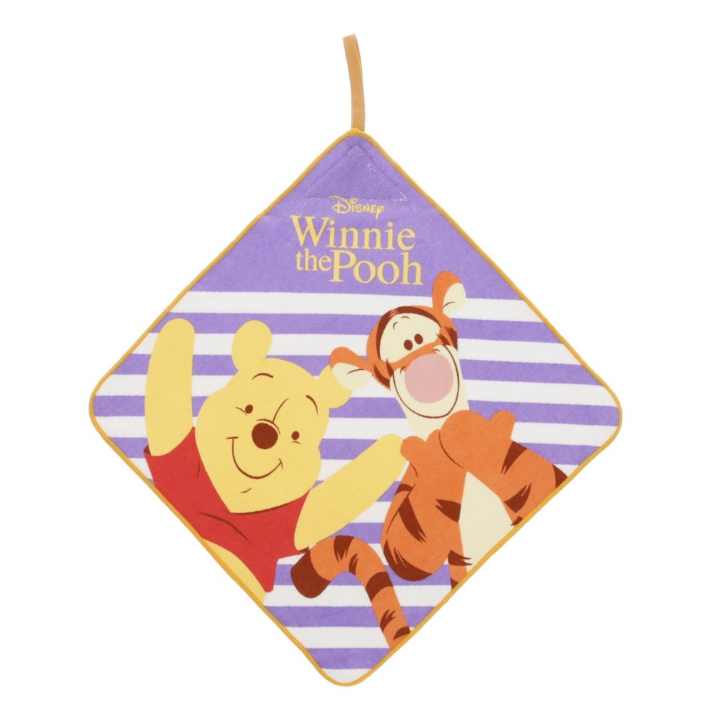 くまのプーさん ループタオル3枚組 だいすきフレンズ