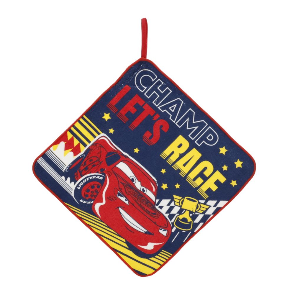 ピクサーデザイン ループタオル3枚組 プレイブルー