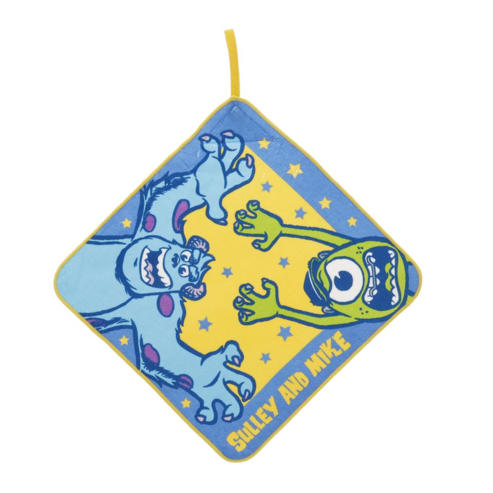 ピクサーデザイン ループタオル3枚組 プレイブルー