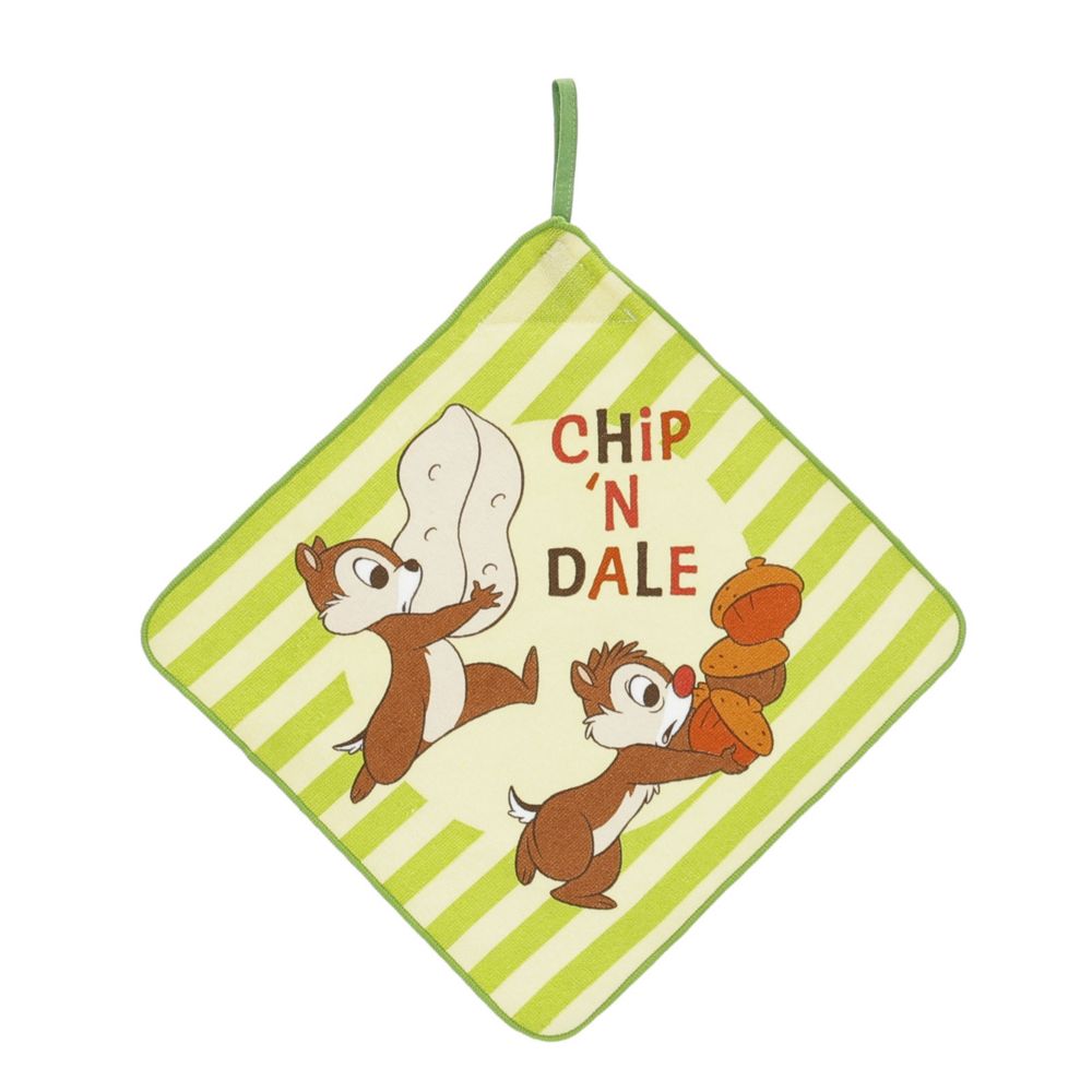 チップ＆デール ループタオル3枚組 ハチャメチャナッツ