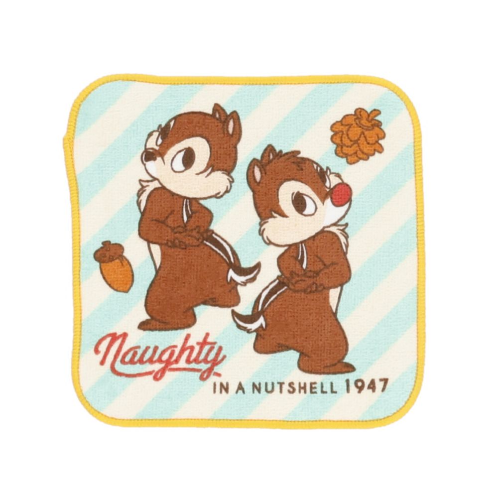 チップ＆デール ミニタオル5枚組 わくわくペア