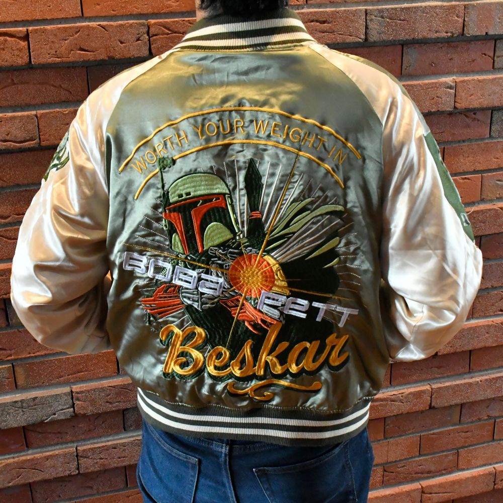 キャラジャン ボバ・フェット スカジャン(L) ストリートミドル