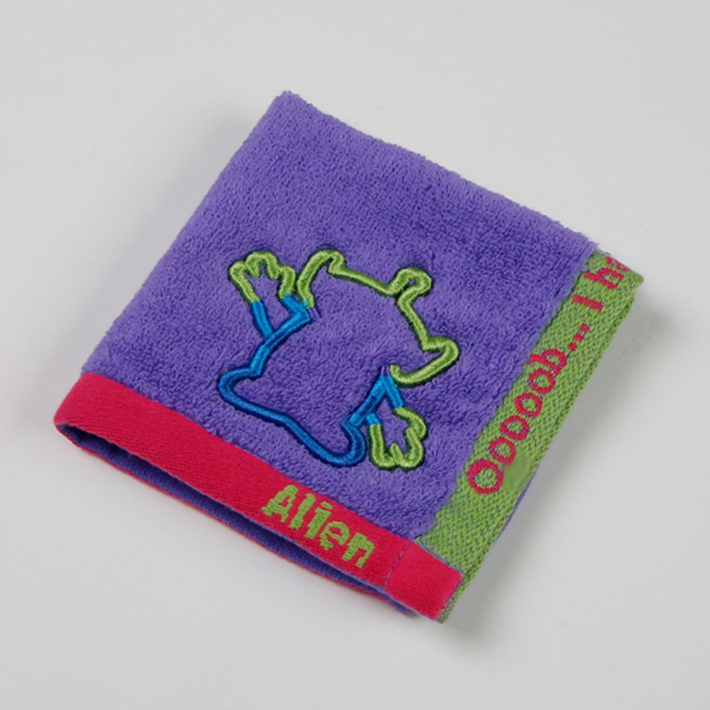 トイ・ストーリー ミニタオル パープルカラーライン