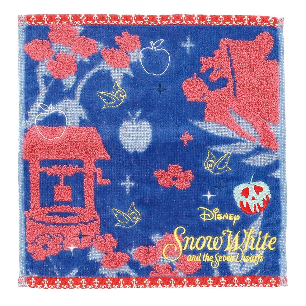 白雪姫 ミニタオル アイコニックアップル