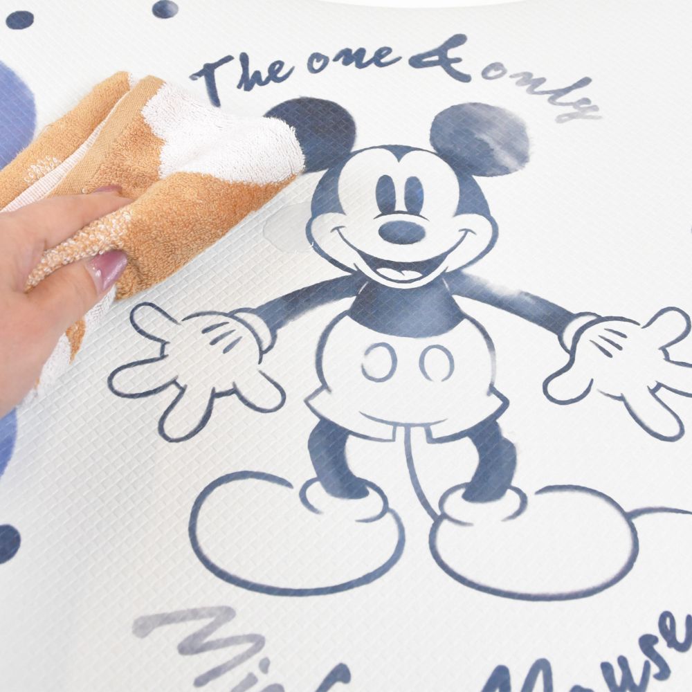 ミッキー トイレマット ドットパターン