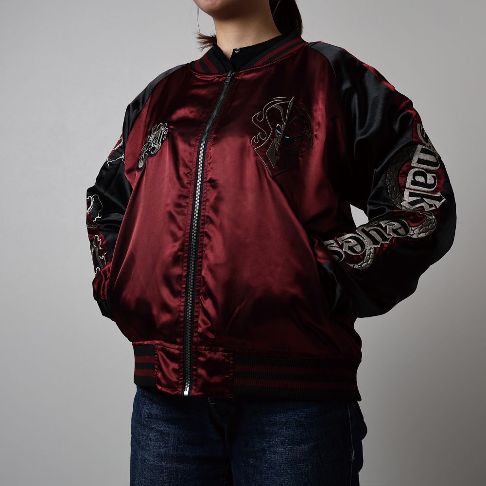 キャラジャン ディズニーヴィランズ スカジャン(L) スネークアイズ