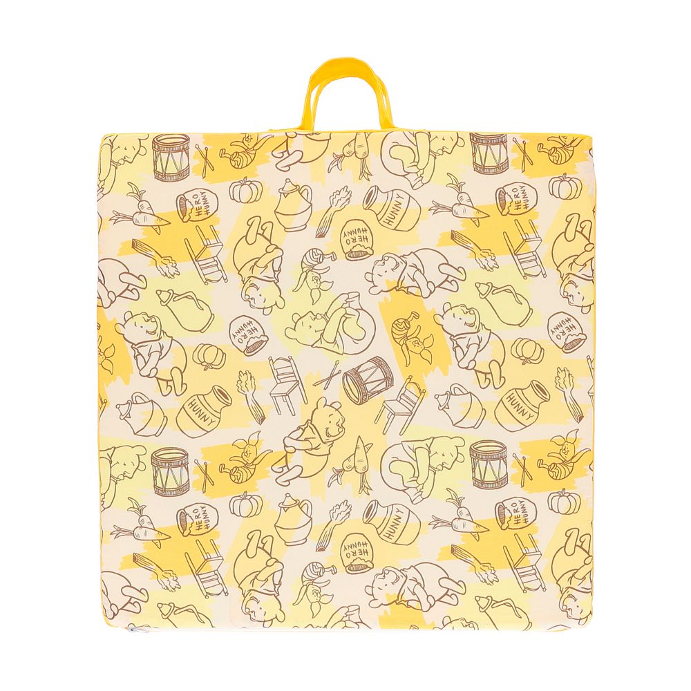 くまのプーさん 2wayフロアクッション リラックスイエロー