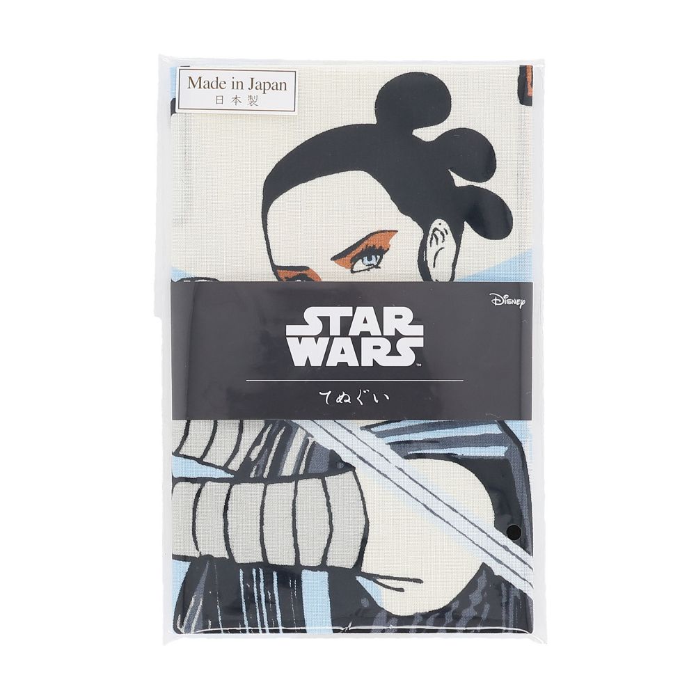 スター・ウォーズ 手ぬぐい レイ・スカイウォーカー/ライトブルー