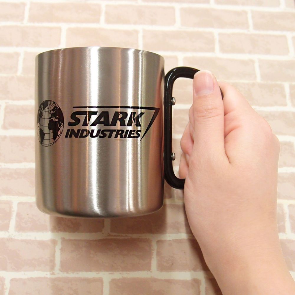 MARVEL COLLECTION/カラビナマグ/ロゴ/スターク