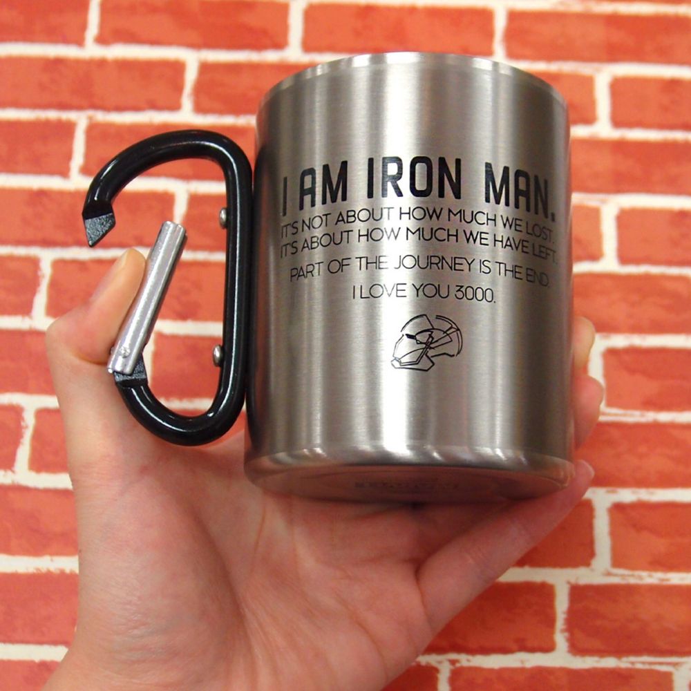 MARVEL COLLECTION(マーベルコレクション)/カラビナマグ アークリアクター<br>カラビナ/カラビナマグ/マグカップ/コップ/アイアンマン/トニー/スターク/トニースターク/リアクター/エンドゲーム