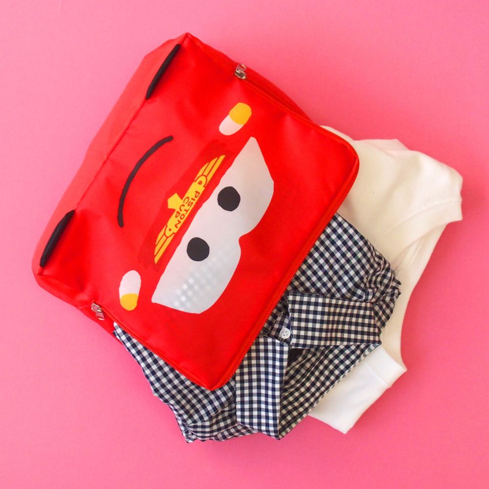 Pixar Collection/トラベル収納バッグS/マックイーン