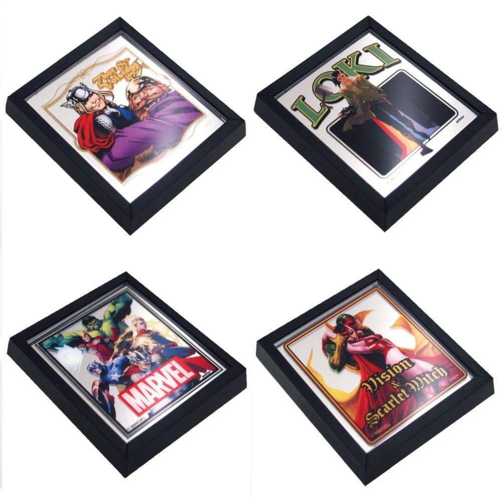 MARVEL COLLECTION/フレームマグネット ミラー1 24種コンプリートセット