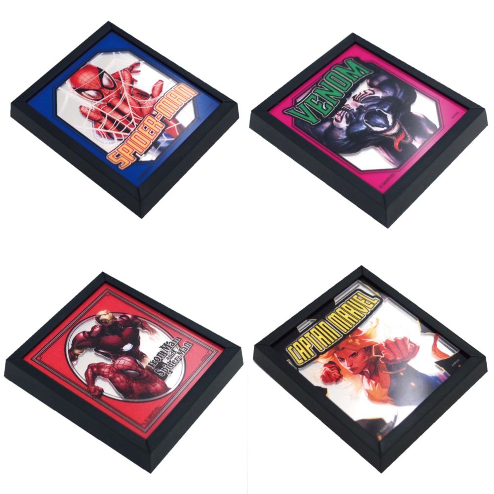 MARVEL COLLECTION/フレームマグネット ミラー1 24種コンプリートセット