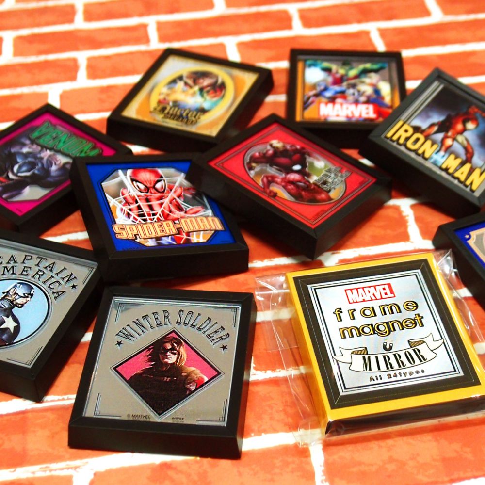 MARVEL COLLECTION/フレームマグネット ミラー1 24種コンプリートセット