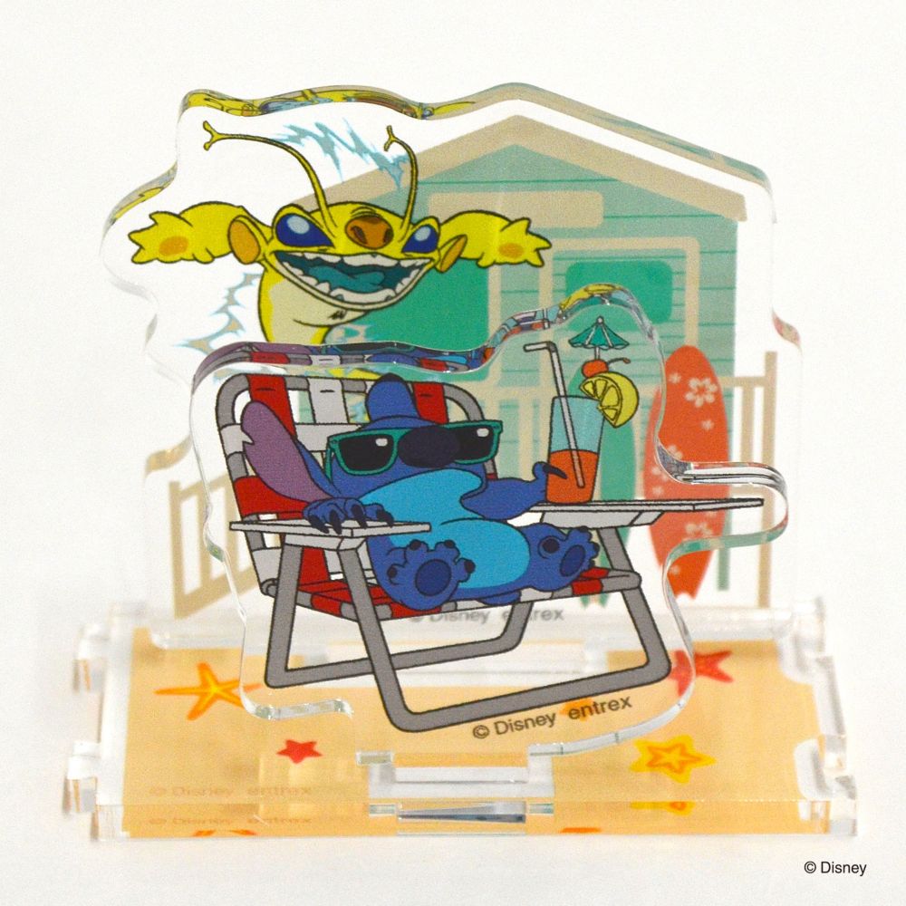 ディズニー  ランダムメモスタンド リロ＆スティッチ/５PCSアソート