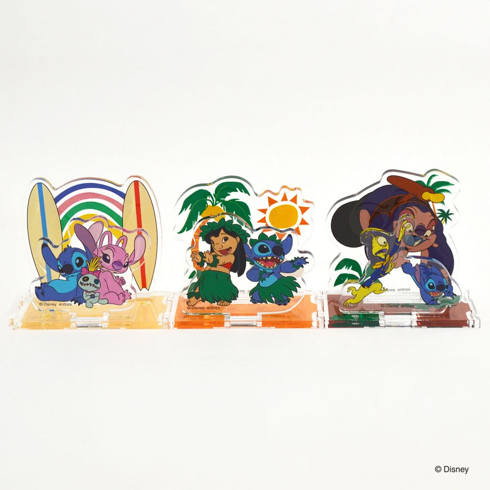 ディズニー  ランダムメモスタンド リロ＆スティッチ/５PCSアソート