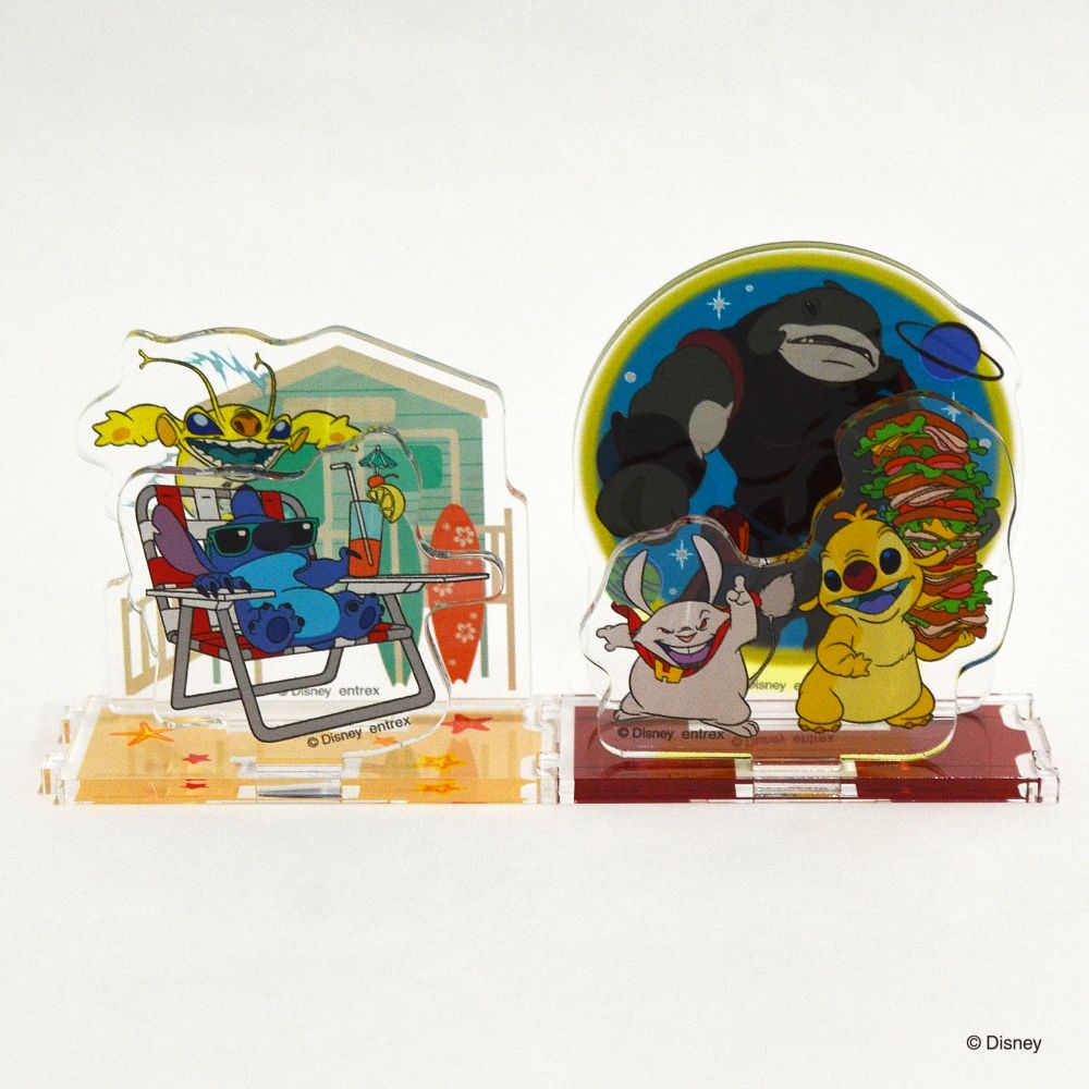 ディズニー  ランダムメモスタンド リロ＆スティッチ/５PCSアソート